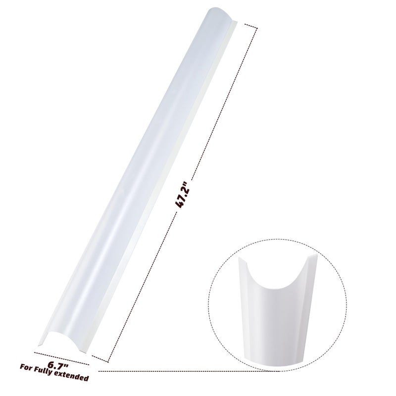 Fariita 2PCS Child Proofing Door Finger Pinch Protector Clear Door Jam Shield for Child Safety Finger Pinch Guard Hinge Protectors for Kids/Pet - Image 2